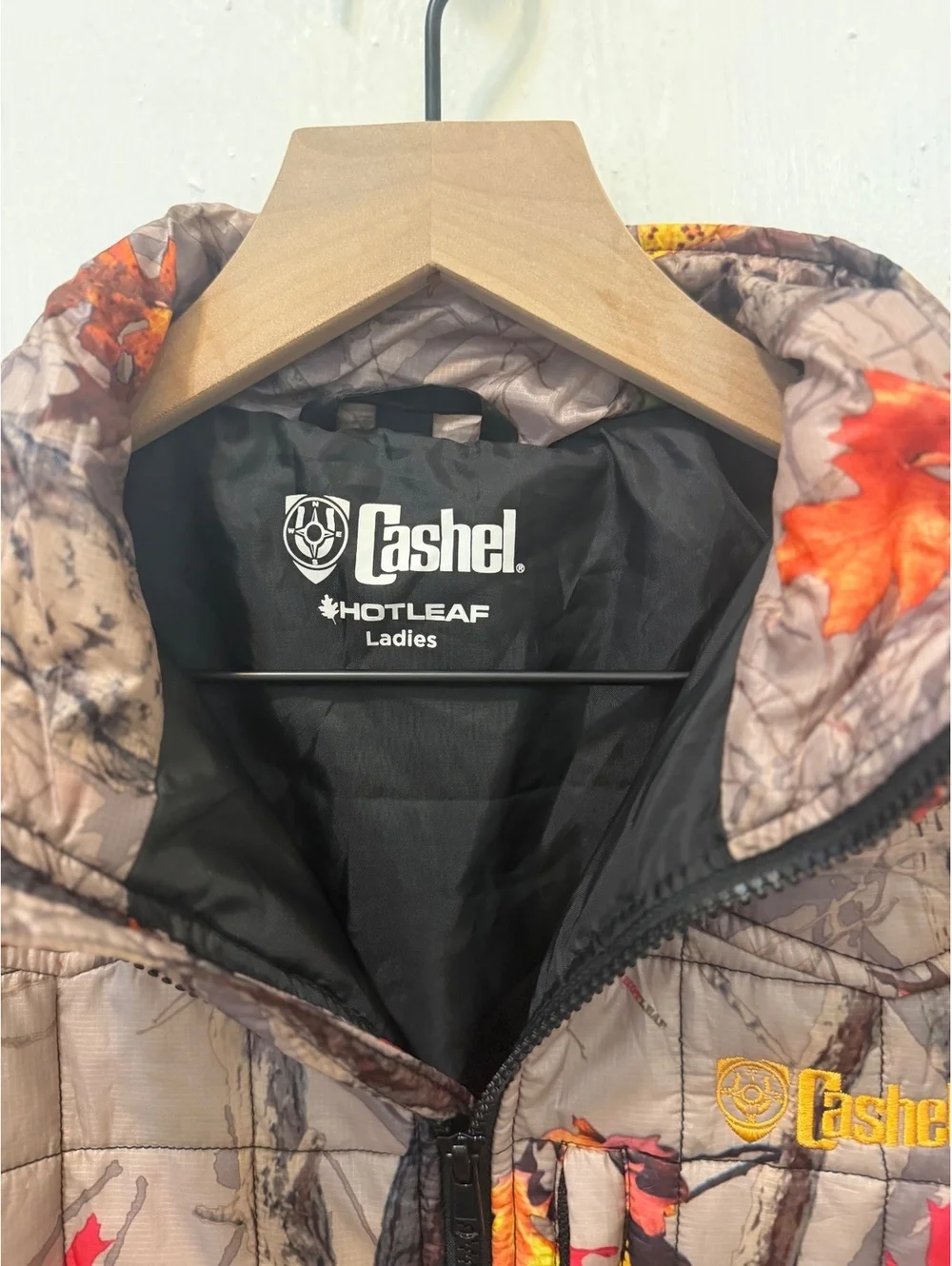 Castel Hot Leaf Lightweight Camo Jacket, Size Large